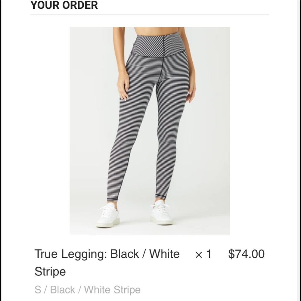 Glyder striped leggings